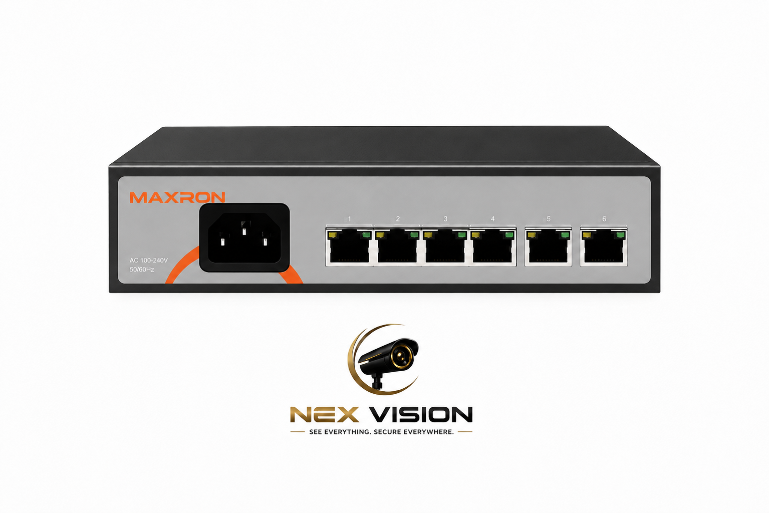 سوییچ شبکه مکسرون مدلMSW-3004FPB-2FL-60I